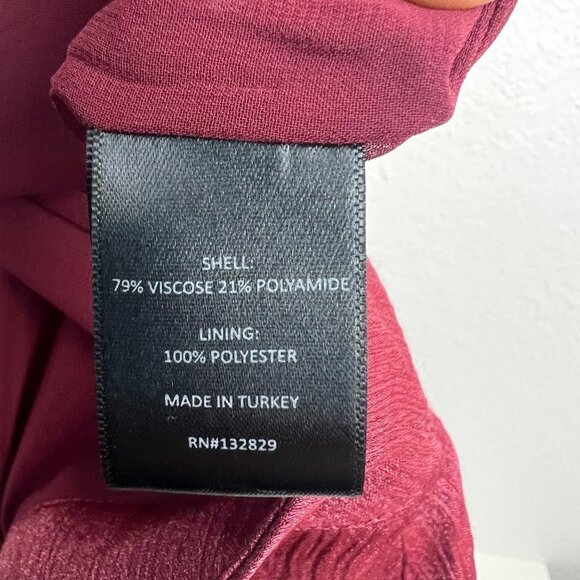 HOUSE OF HARLOW X REVOLVE Vincent Pant in Raspberry Red, Size XS - Picture 7 of 7